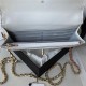 Chanel CLUTCH WITH CHAIN AP3240 Calfskin & Gold-Tone Metal White A