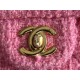 Chanel Mini Classic Flap Bag Tweed Rose-Pink High