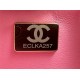 Chanel Mini Classic Flap Bag Tweed Rose-Pink High