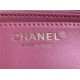 Chanel Mini Classic Flap Bag Tweed Rose-Pink High