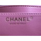 Chanel Mini Classic Flap Bag Tweed Rose-Red High