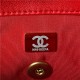 Chanel MINI FLAP BAG Lambskin,Plexi & Gold-Tone Metal AS3979 Red A