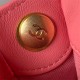 Chanel MINI FLAP BAG Lambskin,Plexi & Gold-Tone Metal AS3979 Pink A