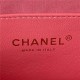 Chanel SMALL FLAP BAG Lambskin,Plexi & Gold-Tone Metal AS3986 Pink A