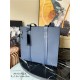 Louis Vuitton Aerogram Tote cowhide leather M57308 Blue High