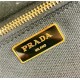 Prada Woven tote bag 1BG835 Black High