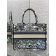 MEDIUM Dior BOOK TOTE Étoile de Voyage Embroidery High