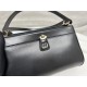 DIOR KEY MEDIUM BAG Box Calfskin Black High