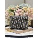 SMALL CD SIGNATURE VANITY CASE Dior Oblique Jacquard with Embossed CD Signature High