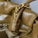 Chanel 22 MINI HANDBAG Shiny Calfskin Brown & Gold-Tone Metal AS3980 High