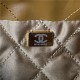 Chanel 22 MINI HANDBAG Shiny Calfskin Brown & Gold-Tone Metal AS3980 High