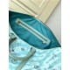 Louis Vuitton Keepall Bandoulière 50 Monogram Aquagarden coated canvas Crystal Blue M22570 High