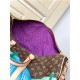 Louis Vuitton LV x YK Keepall 45 Monogram coated canvas with colorful Pumpkin print M46471 High