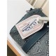 Louis Vuitton Keepall Bandoulière 25 Monogram Washed Denim canvas M22762 High