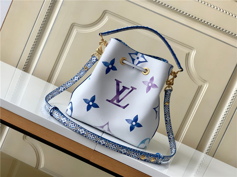 Louis Vuitton NÉONOÉ BB Monogram coated canvas M22986 Blue High