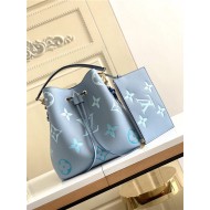 Louis Vuitton NÉONOÉ MM BAG Monogram Empreinte M45555/M45497 Blue High