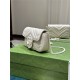 GG MARMONT MATELASSÉ SUPER MINI BAG 476433 White High