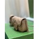 GG MARMONT MATELASSÉ SUPER MINI BAG 476433 Beige High