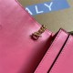 Gucci GG Matelassé chain wallet 723787 Leather Fuchsia-Pink High