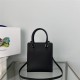 Small Saffiano leather handbag 1BA333 Black High