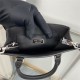 Small Saffiano leather handbag 1BA333 Black High