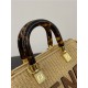 Fendi By The Way Mini Boston bag Straw Natural High