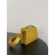 Peekaboo ISeeU XCross leather bag Yellow High