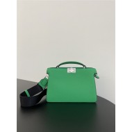 Peekaboo ISeeU XCross leather bag Green High