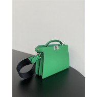 Peekaboo ISeeU XCross leather bag Green High