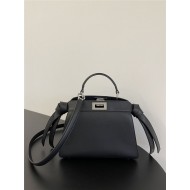 PEEKABOO ISEEU SMALL leather bag 5016 Black High