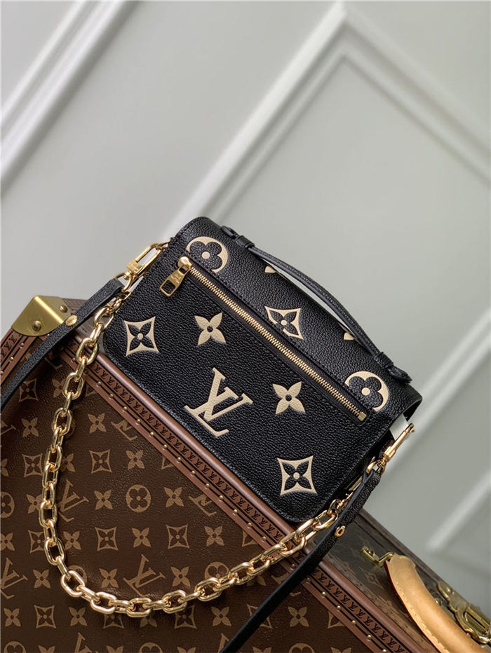 Louis Vuitton POCHETTE MÉTIS EAST WEST Monogram Empreinte embossed cowhide leather M46596 High