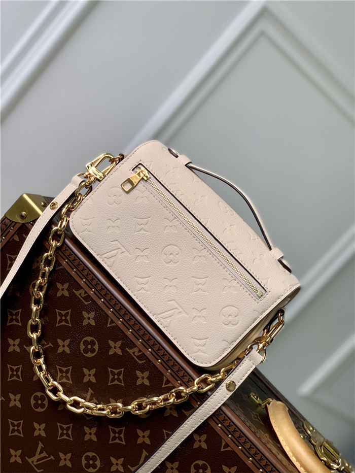 Louis Vuitton POCHETTE MÉTIS EAST WEST Monogram Empreinte embossed cowhide leather M22942 High