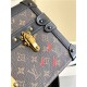 Louis Vuitton PETITE MALLE East West Monogram coated canvas M20847 Anti-Gold High