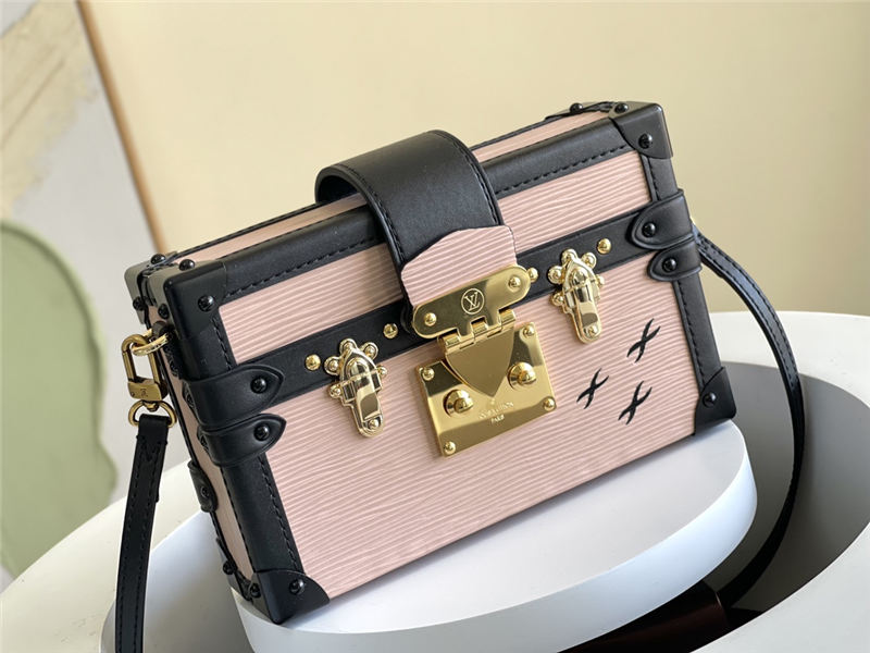 Louis Vuitton PETITE MALLE Epi Leather Pink M20532 High