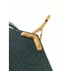 CASSANDRA MINI TOP HANDLE BAG IN GRAIN DE POUDRE EMBOSSED LEATHER Green High