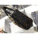 MINI LADY Dior BAG Cannage Calfskin with Beaded Embroidery High