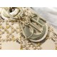 MINI LADY Dior BAG Cannage Calfskin with Beaded Embroidery High