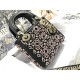 MINI LADY Dior BAG Cannage Calfskin with Beaded Embroidery High