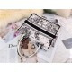 SMALL Dior BOOK TOTE Toile de Jouy Zodiac Embroidery Mid