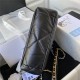 Chanel 19 Flap Bag Goatskin/Lambskin Black Silver High