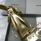 WOMEN'S LE CAGOLE SMALL SHOULDER BAG IN Gold High