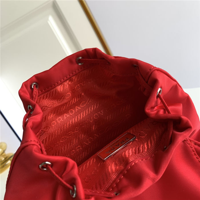 Prada Re-Nylon mini backpack Red High