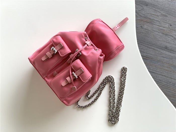 Prada Re-Nylon mini backpack Pink High