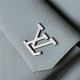 Louis Vuitton BACKPACK M57079 Aerogram leather Grey Green High