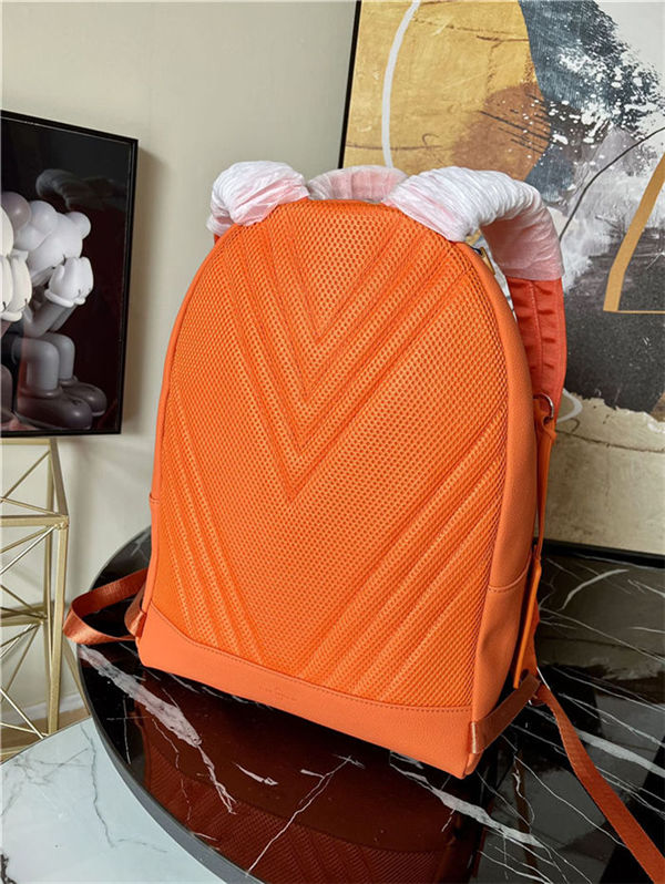 Louis Vuitton BACKPACK M57079 Aerogram leather Orange High