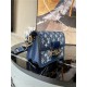 Louis Vuitton Mini Dauphine Bag Denim Blue M59716 High