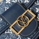 Louis Vuitton Mini Dauphine Bag Denim Blue M59716 High