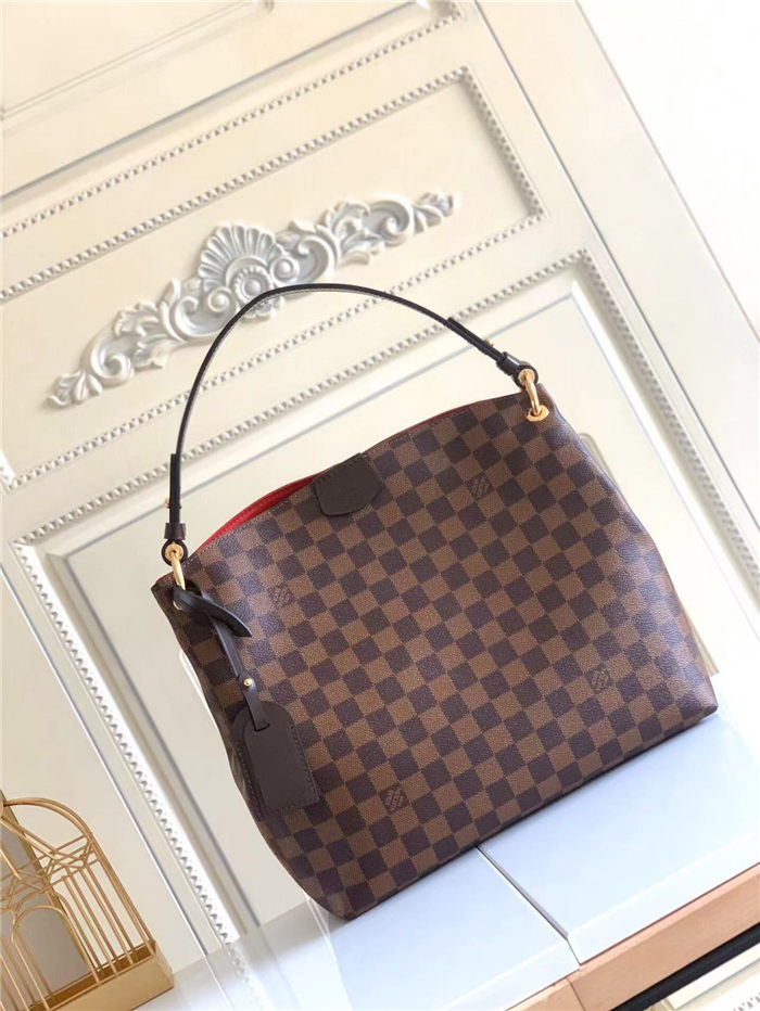 Louis Vuitton Graceful PM Damier Ebene N44044 High