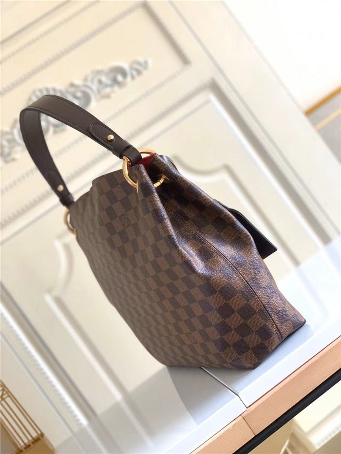 Louis Vuitton Graceful PM Damier Ebene N44044 High