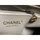 Chanel Vintage Hobo Bag Grained Calfskin AS0814 Grey High